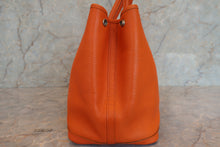 Load image into Gallery viewer, HERMES  GARDEN PARTY PM Negonda leather Orange □O Engraving Tote bag 700010158
