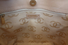 将图片加载到图库查看器，CHANEL/香奈儿 粗线 托特包 羊皮 Beige/Gold hadware(米色/金色金属) 托特包 600070023
