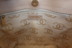 CHANEL/香奈儿 粗线 托特包 羊皮 Beige/Gold hadware(米色/金色金属) 托特包 600070023