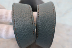 HERMES／エルメス ピコタンロックＭＭ トリヨンクレマンス ブルーオラージュ Z刻印 ハンドバッグ 700060249
