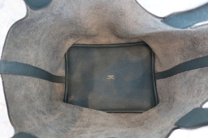 HERMES／エルメス ピコタンロックＭＭ トリヨンクレマンス ブルーオラージュ Z刻印 ハンドバッグ 700060249