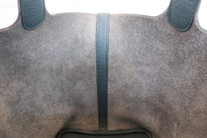 HERMES／エルメス ピコタンロックＭＭ トリヨンクレマンス ブルーオラージュ Z刻印 ハンドバッグ 700060249