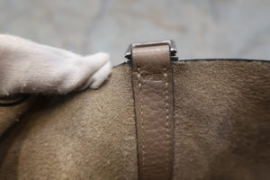 HERMES／エルメス ピコタンロックＰＭ トリヨンクレマンス トゥルティエールグレー □O刻印 ハンドバッグ 700080230