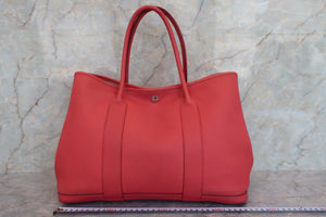 HERMES／エルメス ガーデンパーティPM ネゴンダ ブーゲンビリア □N刻印 トートバッグ 700070243