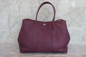 HERMES／エルメス ガーデンパーティPM ネゴンダ レザン □Q刻印 トートバッグ 700060162