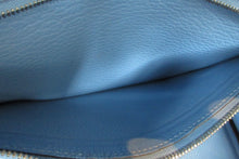 将图片加载到图库查看器，HERMES BIRKIN 30 Clemence leather Blue paradise □R刻印 Hand bag 700010154
