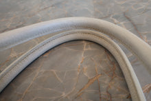 Load image into Gallery viewer, HERMES BOLIDE 35 Fjord leather White □E Engraving Shoulder bag 700100050
