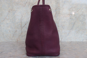 HERMES／エルメス ガーデンパーティPM ネゴンダ レザン □Q刻印 トートバッグ 700060162