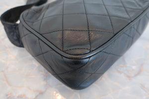 CHANEL/シャネル マトラッセフリンジショルダーバッグ ラムスキン ブラック/ゴールド金具 ショルダーバッグ 700090005