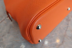 HERMES／BOLIDE 31 Clemence leather Orange □L刻印 Shoulder bag 600070164