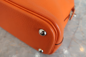 HERMES／BOLIDE 31 Clemence leather Orange □L刻印 Shoulder bag 600070164