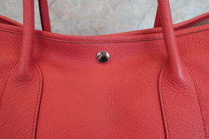 HERMES／エルメス ガーデンパーティPM ネゴンダ ブーゲンビリア □N刻印 トートバッグ 700070243