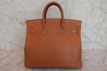 画像をギャラリービューアに読み込む, HERMES／エルメス オータクロア32 トゴ ゴールド □H刻印 ハンドバッグ 800030057

