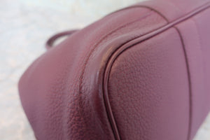 HERMES／エルメス ガーデンパーティPM ネゴンダ レザン □Q刻印 トートバッグ 700060162