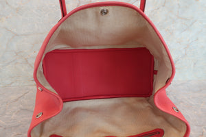 HERMES／エルメス ガーデンパーティPM ネゴンダ ブーゲンビリア □N刻印 トートバッグ 700070243