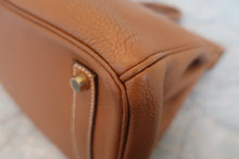 画像をギャラリービューアに読み込む, HERMES／エルメス オータクロア32 トゴ ゴールド □H刻印 ハンドバッグ 800030057
