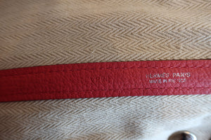 HERMES／エルメス ガーデンパーティPM ネゴンダ ブーゲンビリア □N刻印 トートバッグ 700070243