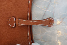 将图片加载到图库查看器，HERMES  EVELYNE TPM Clemence leather Gold W刻印 Shoulder bag 800080183
