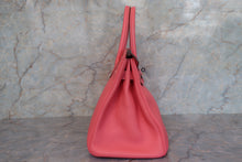 Load image into Gallery viewer, HERMES BIRKIN 30 Togo leather Rose lipstick □Q Engraving Hand bag 700100070
