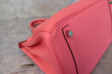 Load image into Gallery viewer, HERMES BIRKIN 30 Togo leather Rose lipstick □Q Engraving Hand bag 700100070
