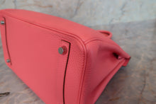 Load image into Gallery viewer, HERMES BIRKIN 30 Togo leather Rose lipstick □Q Engraving Hand bag 700100070
