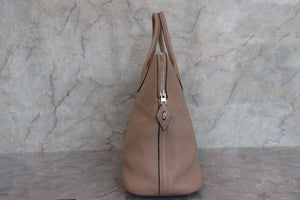 HERMES／エルメス ボリード35 トリヨンクレマンス トゥルティエールグレー □M刻印 ショルダーバッグ 700060143