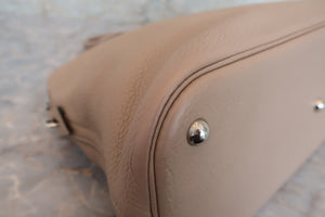 HERMES／エルメス ボリード35 トリヨンクレマンス トゥルティエールグレー □M刻印 ショルダーバッグ 700060143