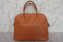 将图片加载到图库查看器，HERMES BOLIDE 35 Epsom leather Cognac □K刻印 Shoulder bag 700010077
