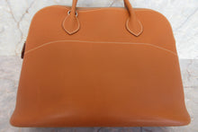 将图片加载到图库查看器，HERMES BOLIDE 35 Epsom leather Cognac □K刻印 Shoulder bag 700010077
