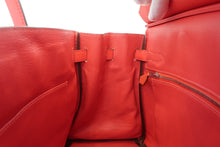 将图片加载到图库查看器，HERMES BIRKIN 30 Clemence leather Rouge pivoine R刻印 Hand bag 800090099
