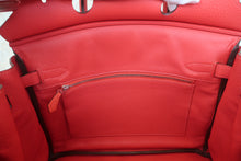 将图片加载到图库查看器，HERMES BIRKIN 30 Clemence leather Rouge pivoine R刻印 Hand bag 800090099
