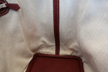 将图片加载到图库查看器，HERMES  GARDEN PARTY PM Negonda leather Rouge H □N刻印 Tote bag 700010147
