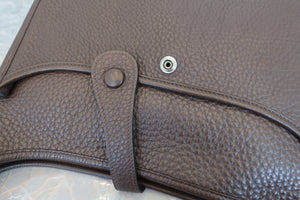 HERMES／エルメス エブリン2GM トリヨンクレマンス ショコラ □L刻印 ショルダーバッグ 700070259
