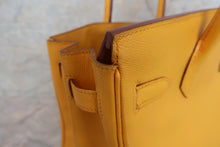 将图片加载到图库查看器，HERMES BIRKIN 30 Graine Couchevel leather Jaune □H刻印 Hand bag 600090024
