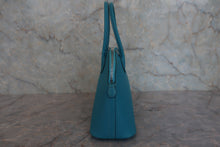 将图片加载到图库查看器，HERMES／BOLIDE 27 Chevre myzore goatskim Turquoise blue □H刻印 Shoulder bag 800030086
