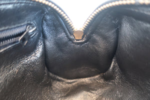 CHANEL/シャネル ココマークフリンジチェーンショルダーバッグ ラムスキン ブラック/ゴールド金具 ショルダーバッグ 700090020
