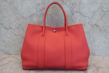 将图片加载到图库查看器，HERMES  GARDEN PARTY PM Negonda leather Bougainvillier □N刻印 Tote bag 800060078
