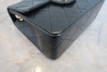Load image into Gallery viewer, CHANEL Mini Matelasse single flap chain shoulder bag Lambskin Black/Gold hadware Shoulder bag 800040109
