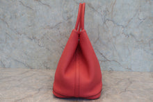 将图片加载到图库查看器，HERMES  GARDEN PARTY PM Negonda leather Bougainvillier □N刻印 Tote bag 800060078
