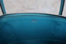 将图片加载到图库查看器，HERMES／BOLIDE 27 Chevre myzore goatskim Turquoise blue □H刻印 Shoulder bag 800030086
