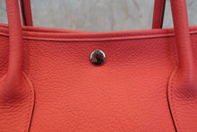 将图片加载到图库查看器，HERMES  GARDEN PARTY PM Negonda leather Bougainvillier □N刻印 Tote bag 800060078
