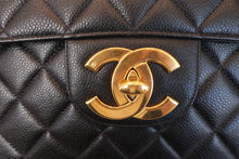 画像をギャラリービューアに読み込む, CHANEL/シャネル 中マトラッセシングルフラップチェーンショルダーバッグ キャビアスキン ブラック/ゴールド金具 ショルダーバッグ 700110066
