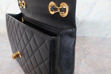 画像をギャラリービューアに読み込む, CHANEL/シャネル 中マトラッセシングルフラップチェーンショルダーバッグ キャビアスキン ブラック/ゴールド金具 ショルダーバッグ 700110066
