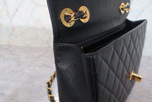 画像をギャラリービューアに読み込む, CHANEL/シャネル 中マトラッセシングルフラップチェーンショルダーバッグ キャビアスキン ブラック/ゴールド金具 ショルダーバッグ 700110066
