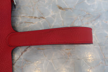將圖片載入圖庫檢視器 HERMES／エルメス ピコタンロックＭＭ トリヨンクレマンス ルージュカザック C刻印 ハンドバッグ 800090095
