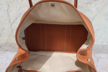 將圖片載入圖庫檢視器 HERMES／エルメス ガーデンパーティPM ネゴンダ ゴールド □N刻印 トートバッグ 700100014
