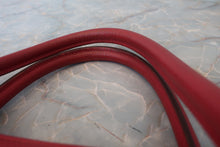 Load image into Gallery viewer, HERMES BOLIDE 35 Graine Couchevel leather Rouge vif 〇W Engraving Shoulder bag 700120189
