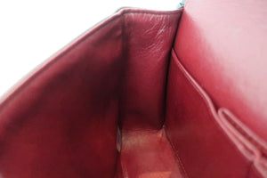 CHANEL Matelasse double flap double chain shoulder bag Lambskin Black/Gold hadware Shoulder bag 600050055