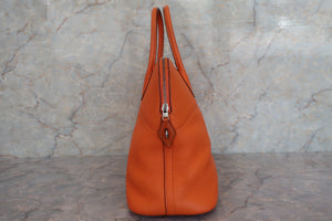 HERMES BOLIDE 35 Clemence leather Orange □G刻印Shoulder bag 600090038