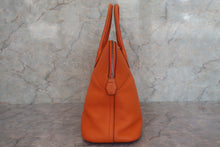 Load image into Gallery viewer, HERMES BOLIDE 35 Clemence leather Orange □G Engraving Shoulder bag 600090038
